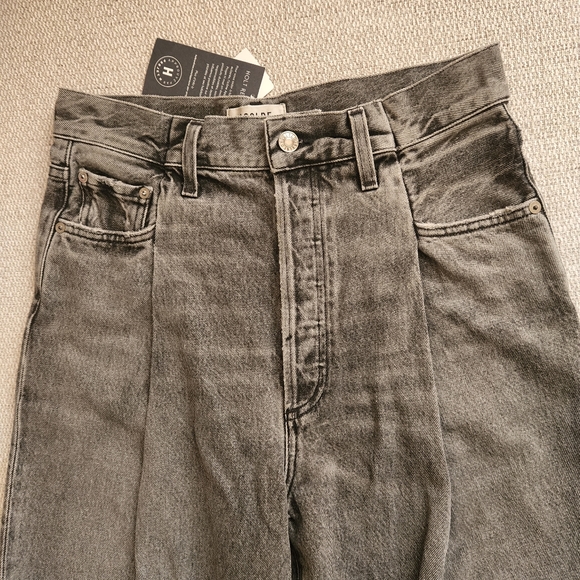 Agolde FOLD WAISTBAND HIGH RISE TAPERED JEAN 27 - Picture 8 of 12